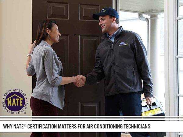 Why NATE® Certification Matters for Air Conditioning Technicians