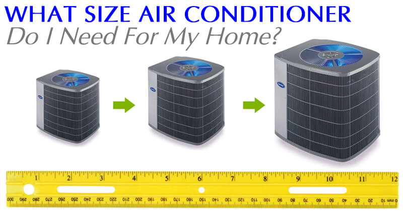 What Size Air Conditioner Do I Need For My Home Anderson Corps Factors To Help You Choose The Right Size Ac